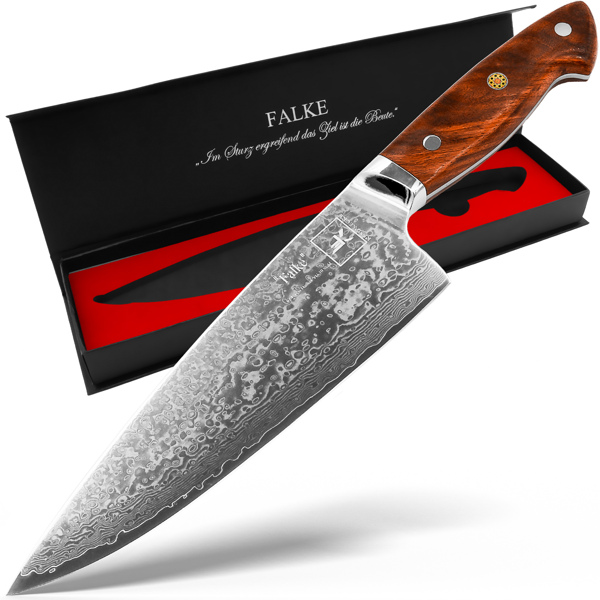 Damastmesser " Falke " Küchenmesser