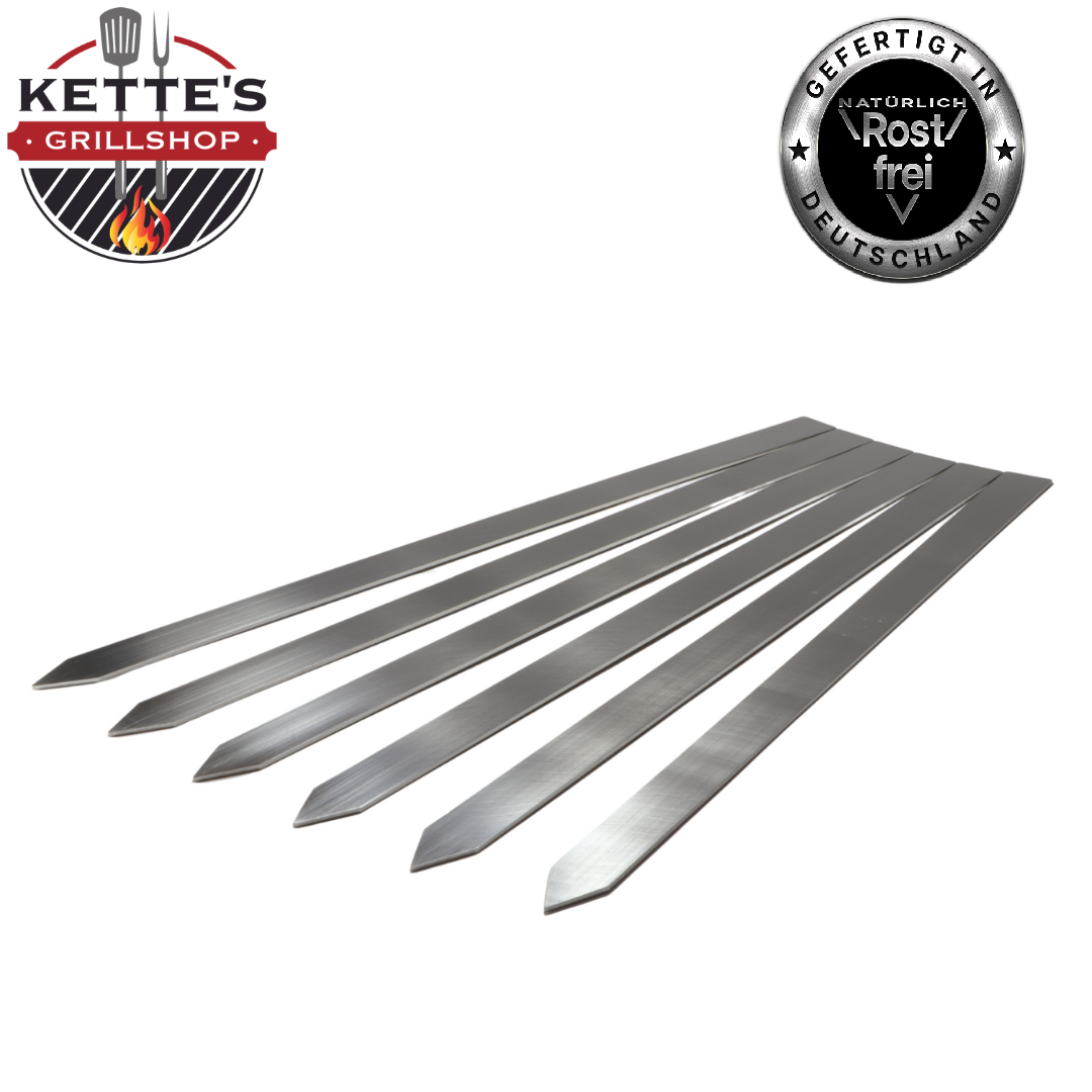  Adana Grillspieße extra breit 24mm und 600mm 